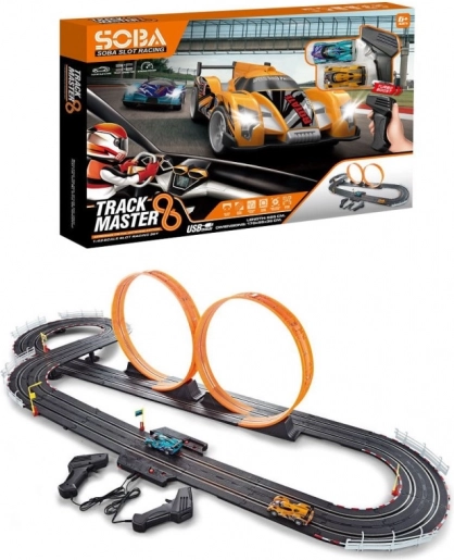 Autodráha s loopingem USB