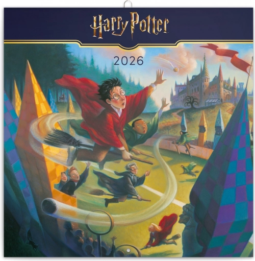 Poznámkový kalendář Harry Potter 2026