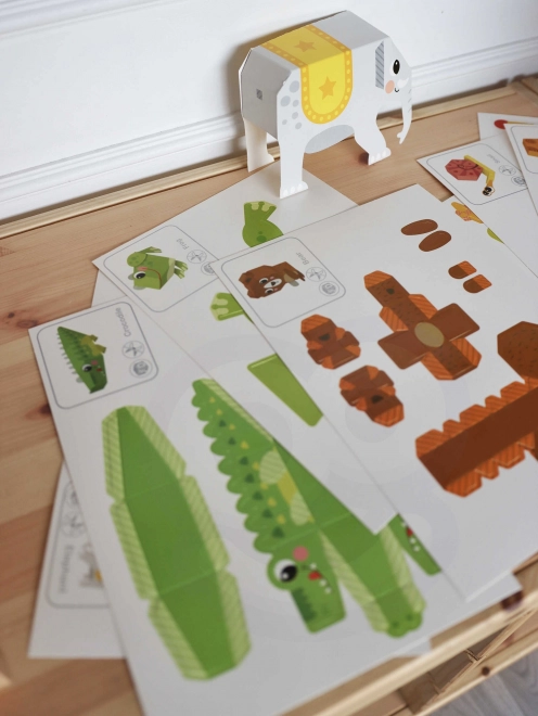 Woopie art&fun kreativní sada origami 3D zvířátka
