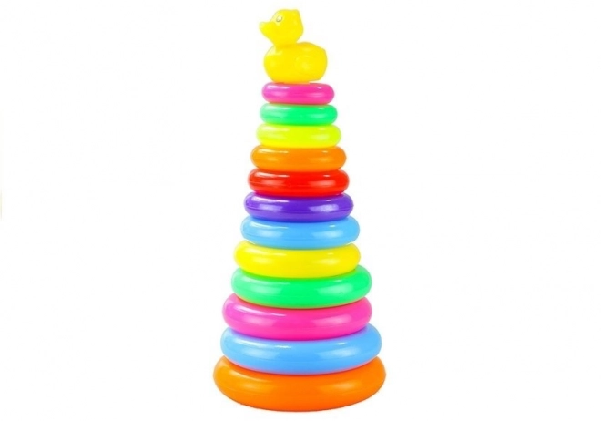 Pyramida z kruhů Pyramida 40 cm vysoké puzzle