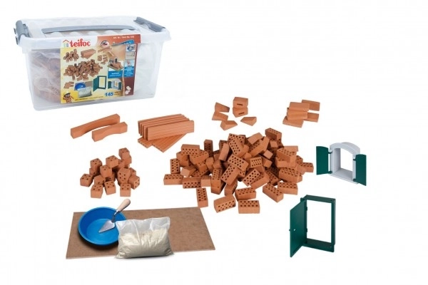 Stavebnice Teifoc Kreativ box I  145ks v plastovém boxu 30x20x15cm
