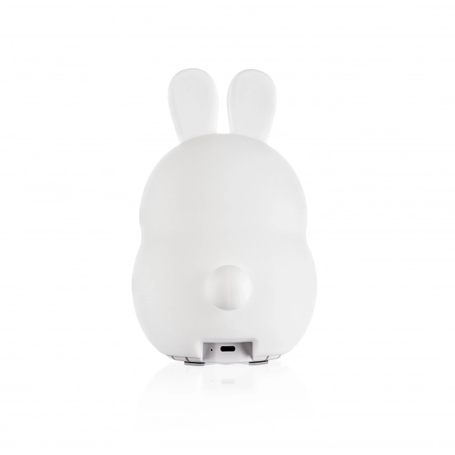 Silikonová LED noční lampa s hudbou - Králíček