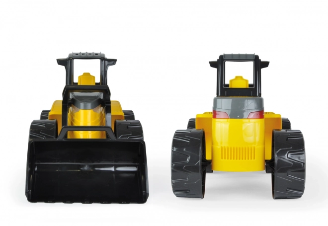 Velký žlutočerný nakladač Giga Trucks