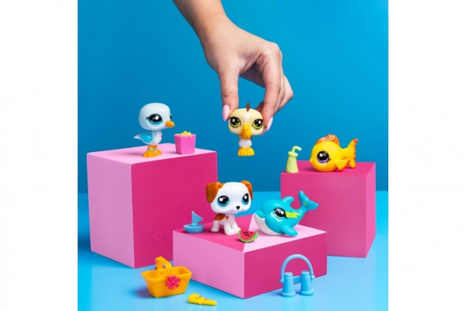 Littlest Pet Shop plážové figurky sada