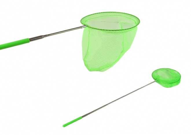 Skádací teleskopická síťka na motýly a hmyz 85cm - zelená