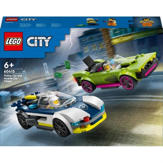 LEGO® City 60415 Honička policejního auta a sporťáku