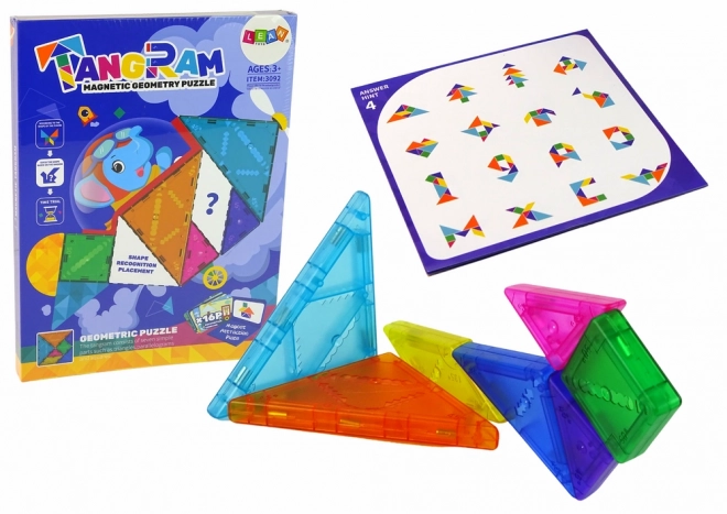 Tangram Puzzle 7 magnetických kostek