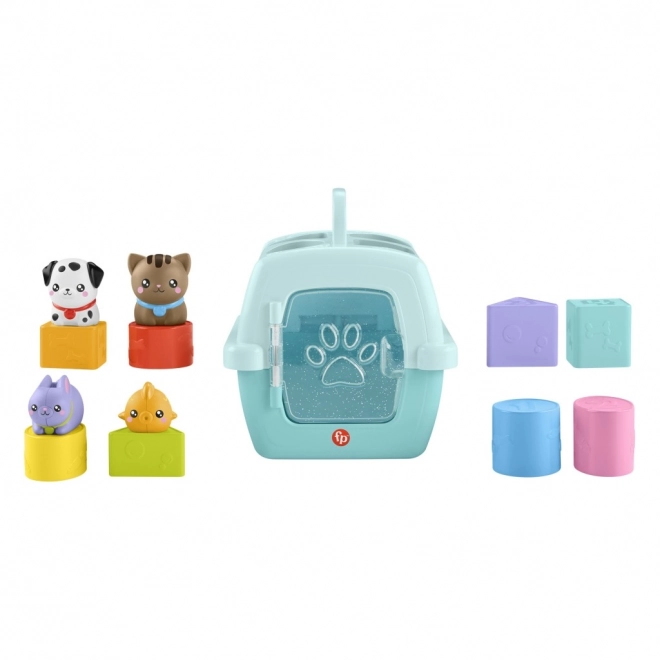 Fisher Price Vkládačka se zvířátky HTW93