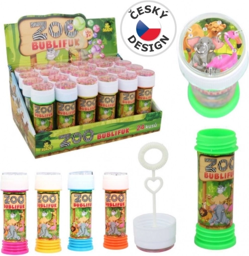 Bublifuk Zoo s českým designem
