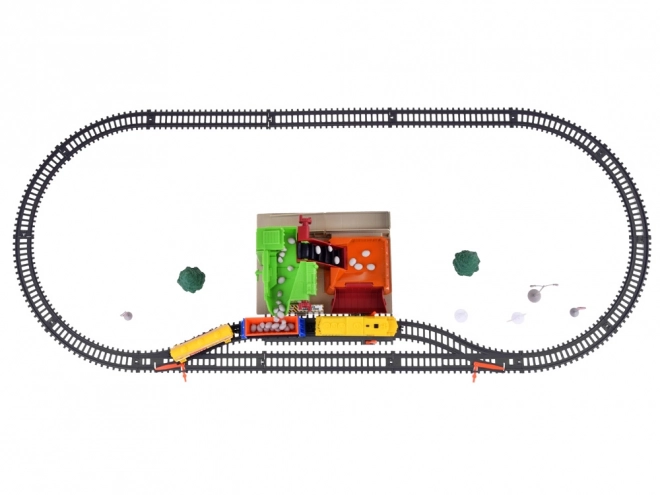 Velká elektrická vlaková dráha 320cm RC0627