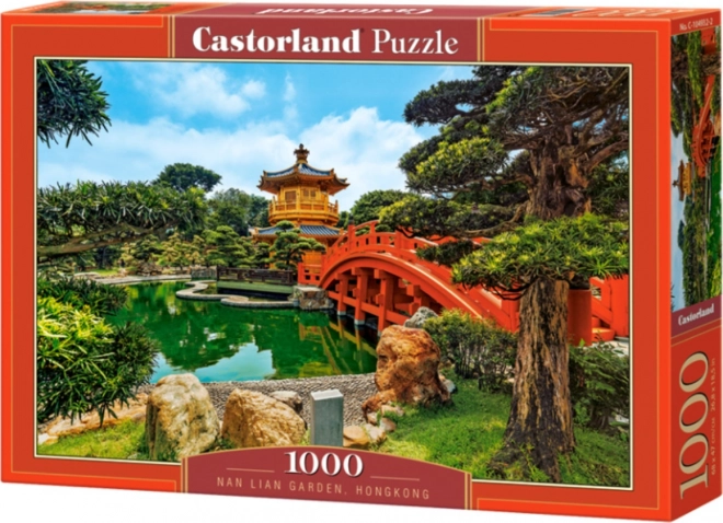 Puzzle 1000 dílků Zahrada Nan Lian Hongkong