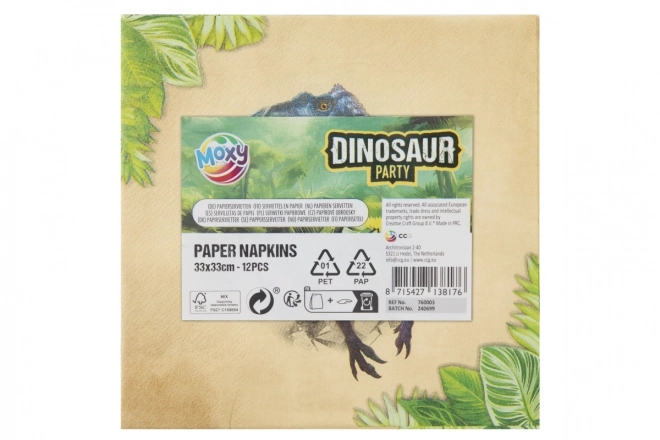 Ubrousky - dino 12ks
