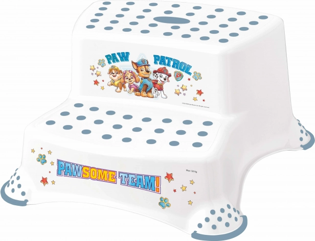 Dvojstupínek k WC/umyvadlu Paw Patrol bílý
