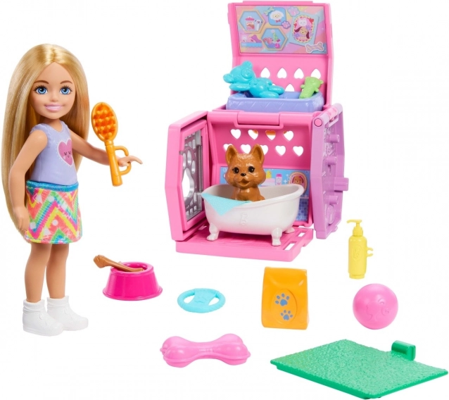 Barbie Chelsea Transporter pro Pejska