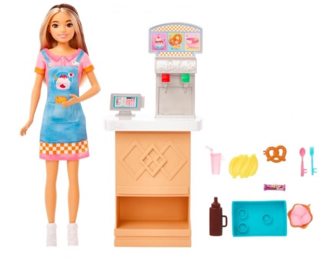 Barbie Skipper První Job Snack Bar
