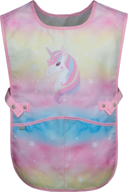 Baagl set Zippy Plus Rainbow Unicorn: aktovka, penál, sáček, zástěra, peněženka