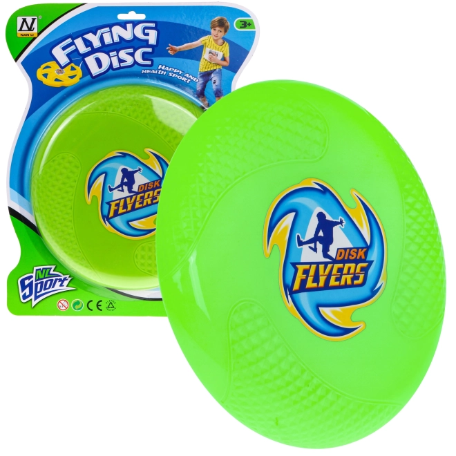 Létající disk "Frisbee" - sportovní hračka pro děti a dospělé – Zelený