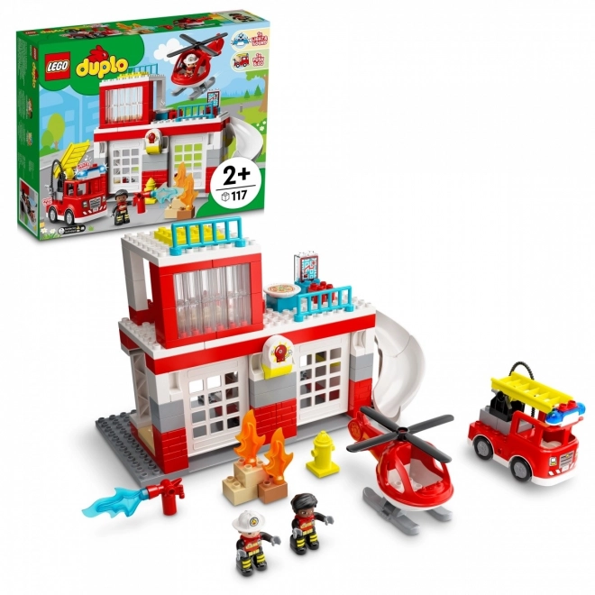 LEGO DUPLO 10970 Hasičská stanice a vrtulník