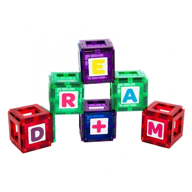 Magnetické stavebnice pro děti Playmags 80 ks