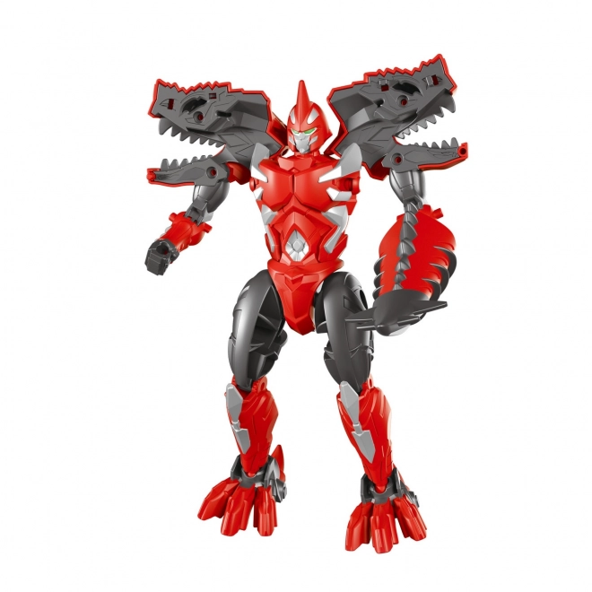 Robot rozkládací dinosaurus červený