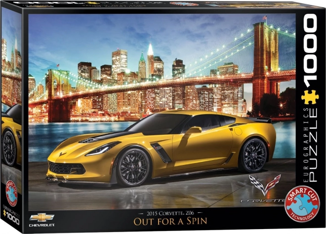 EUROGRAPHICS Puzzle Chevrolet Corvette Z06 1000 dílků