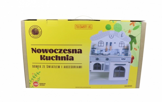Dřevěná kuchyňka s doplňky Domek