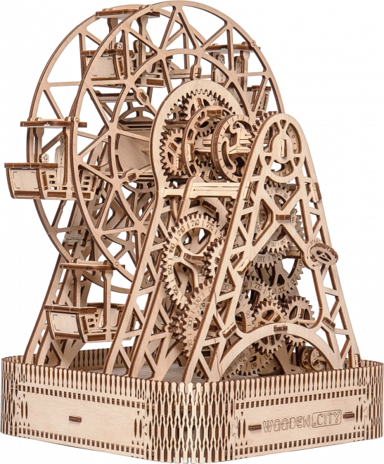 WOODEN CITY 3D puzzle Ruské kolo 470 dílů