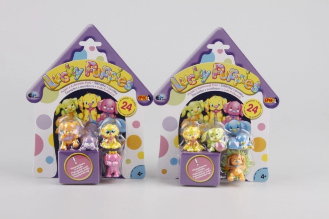 Lucky Puppies blistr – veselá štěňátka figurky