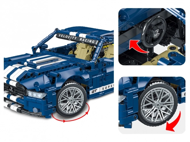 Technické stavebnice závodní auto GT RACING