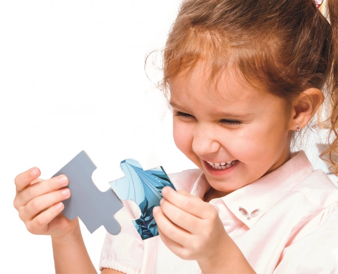 CLEMENTONI Puzzle Veselí jednorožci MAXI 24 dílků