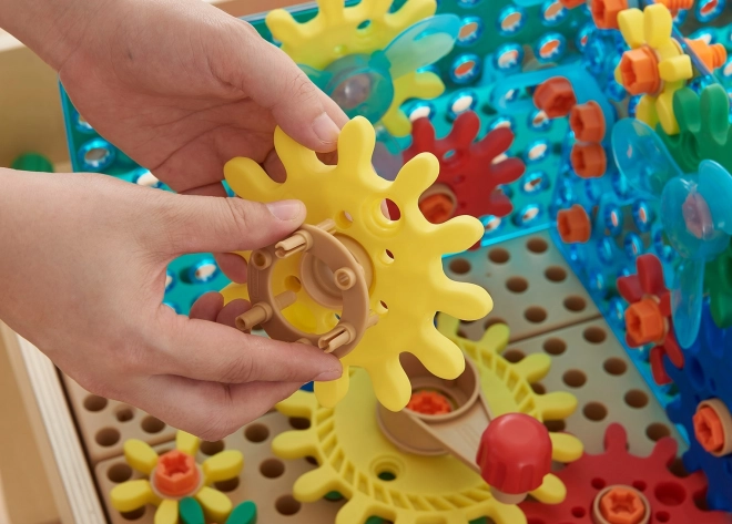 Sada příslušenství ozubených kol Masterkidz STEM 198 ks