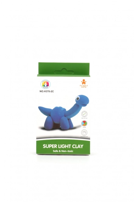 Dinosaurus z lehké modelíny pro děti