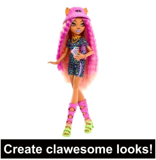 Loutka Monster High Clawdeen Wolf - Strašidelná tajemství