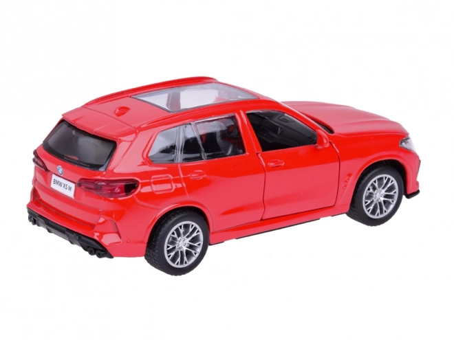 Kovový sběratelský model auta BMW X5M v měřítku 1:43