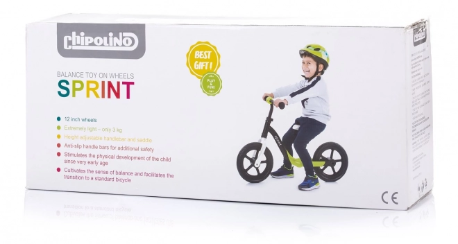 CHIPOLINO Odrážedlo Sprint Green