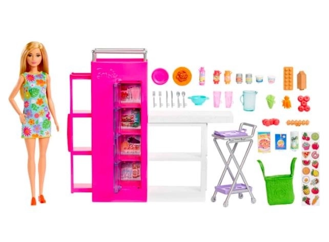Barbie kuchyňka se spižírnou