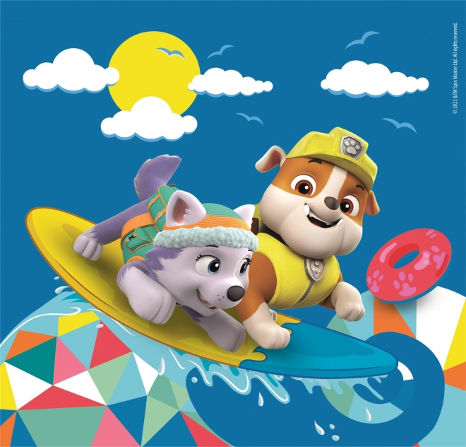 CLEMENTONI Puzzle Tlapková patrola 3x48 dílků
