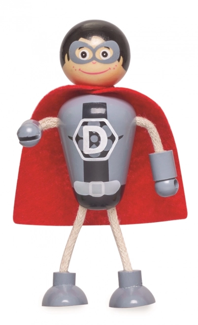 Dřevěné figurky superhrdinů Tidlo