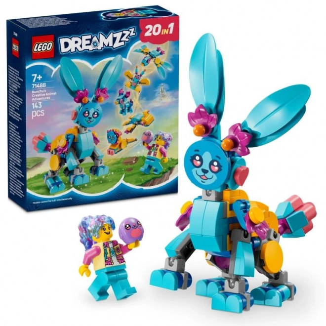 LEGO Dreamzzz kreativní zvířecí dobrodružství Bunchu