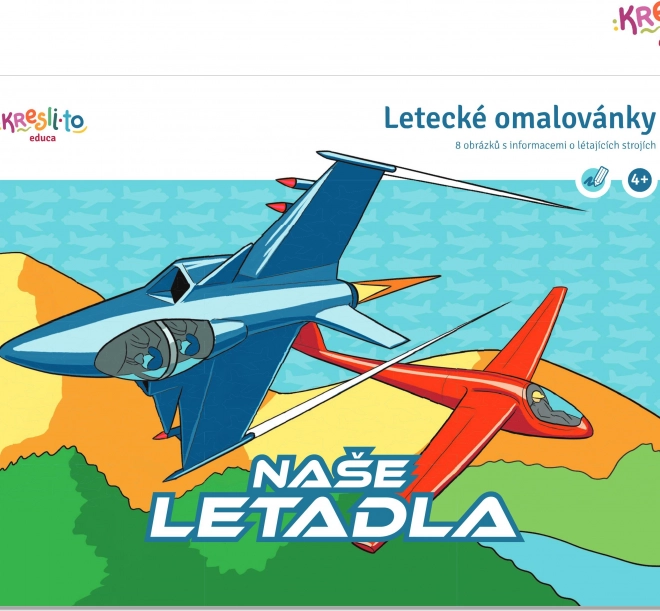 Letecké omalovánky Naše Letadla
