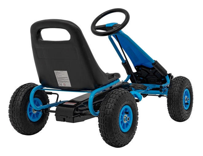AIR PerHour Pedal Go-Kart – Modrý