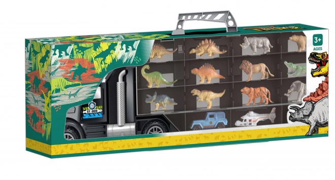 Woopie nákladní auto s dinosaury