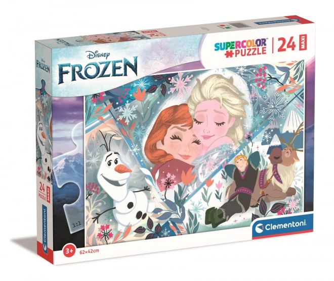Puzzle Ledové království MAXI od CLEMENTONI - 24 dílků