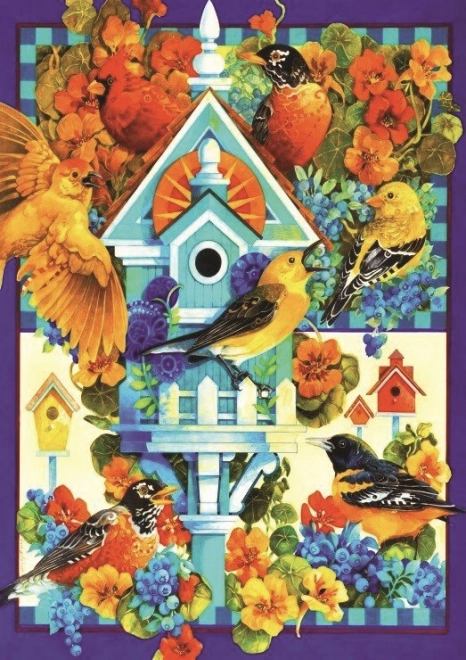 Puzzle Ptačí Útočiště 1000 Dílku