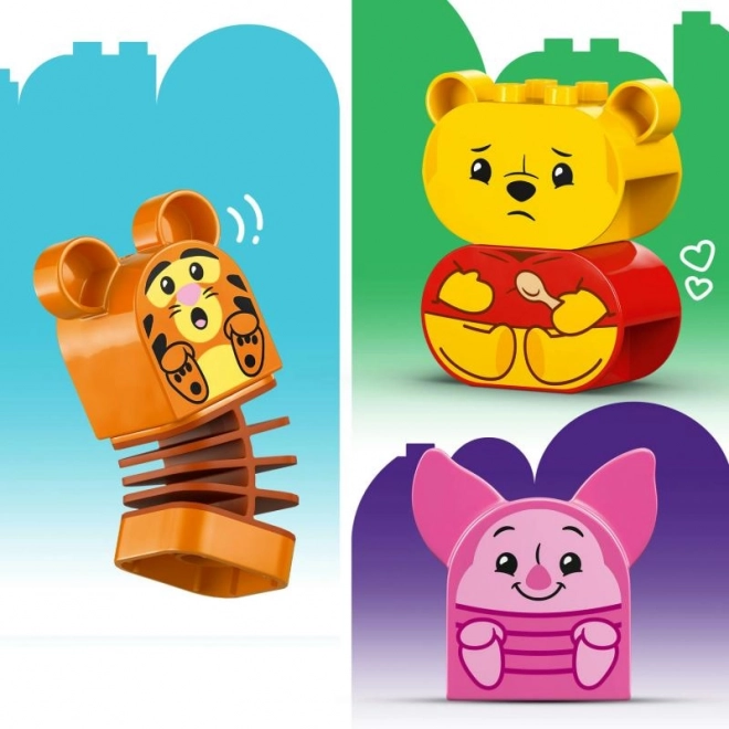 Kostky Duplo Narozeninová oslava Medvídka Pú