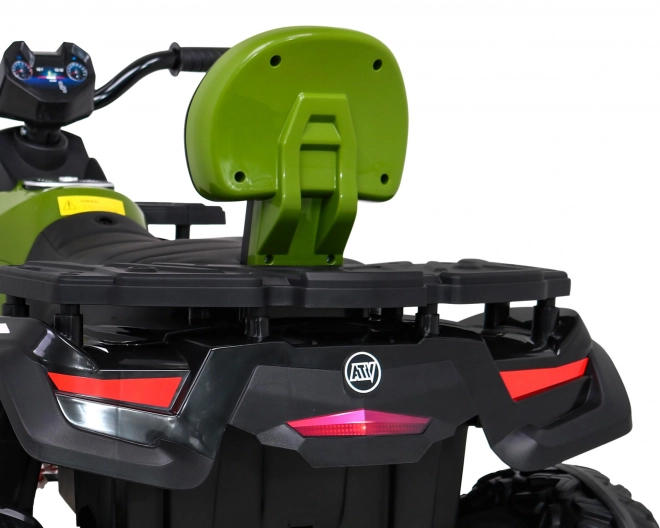 Čtyřkolka XT-Speed pro děti Zelená + 4x4 + EVA + Pomalý start + Rádio MP3 + LED dioda