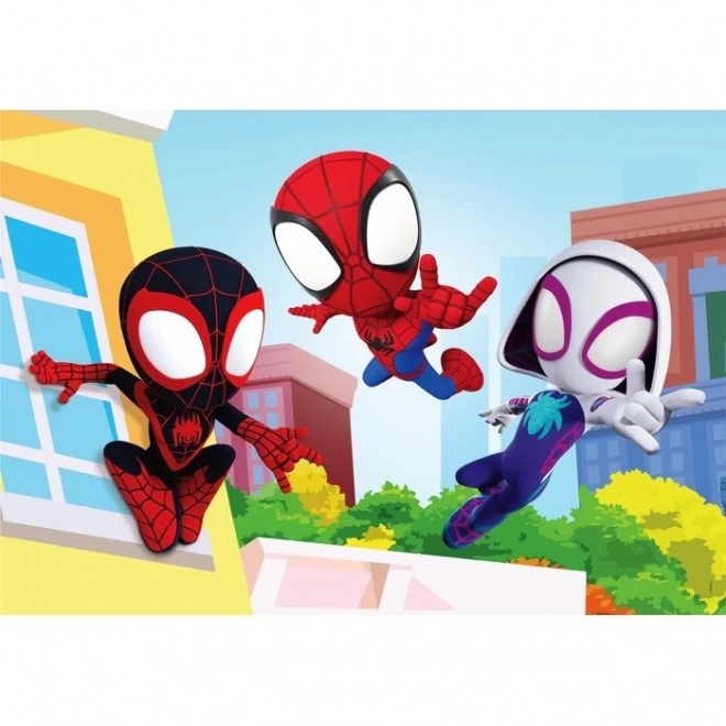 CLEMENTONI Puzzle Spidey a jeho úžasní kamarádi 2x20 dílků