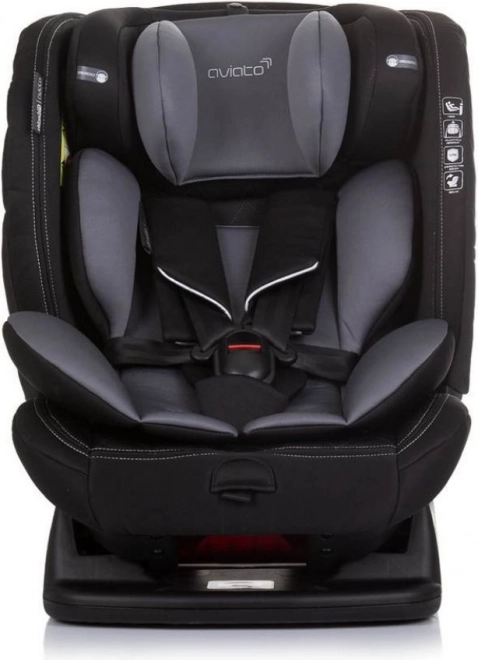 CHIPOLINO Autosedačka Aviato i-Size 40-150cm – Granite