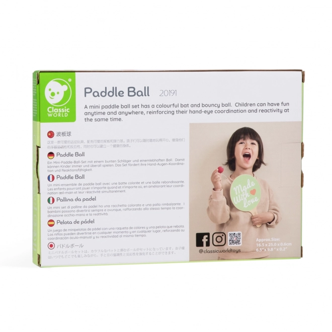 Paddle Ball CLASSIC WORLD