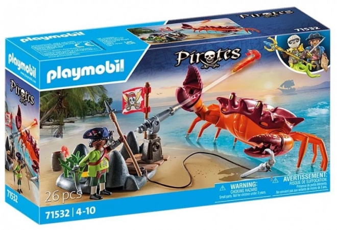 Playmobil Piráti: Bitva s obrovským krabem